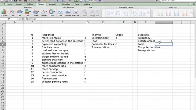 Part 1 - Using Excel for Open-ended Question Data Analysis смотреть онлайн