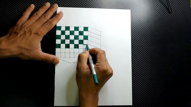 3D ILLUSION BLOCK | HOW TO SKETCH 3D BLOCK | 3D SKETCH | 3D DRAWING смотреть онлайн