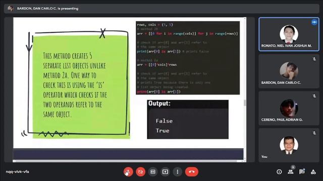 2D array presentation смотреть онлайн