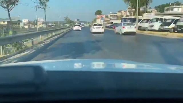 Дороги в Турции. Анталия, Серик, Манавгат. смотреть онлайн