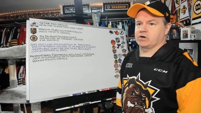 Avs Scratch Tatar and Drouin, Bruins Defense Banged up, Hamilton Arena Renovations смотреть онлайн