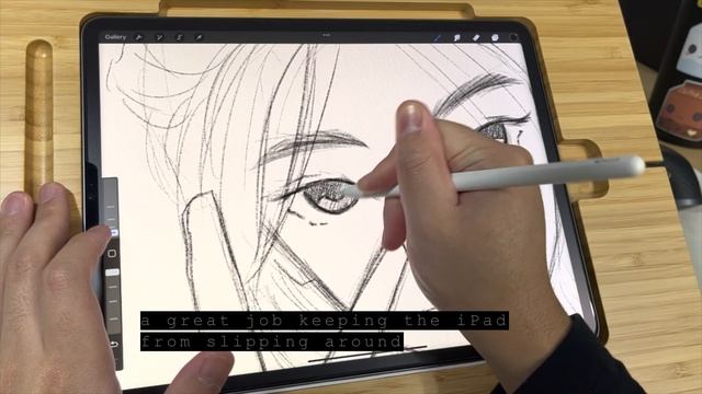 Bamboo Wood iPad Art Drawing Stand | Sketchboard Pro Alternative | Artist Review смотреть онлайн