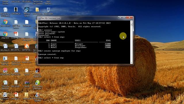 How to Create Synonym (Database Object) in Oracle 10g Database. смотреть онлайн