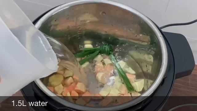 SWEET POTATO SOUP | Easy Pressure Cooker Tong Sui Recipe