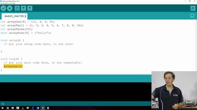 Arduino Workshop - Chapter 4 - Using Arrays смотреть онлайн
