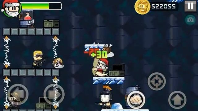 Dan the Man - Frosty Plains 2-3 All Secret Areas смотреть онлайн