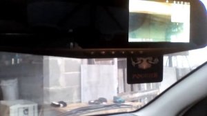 Зеркало видеорегистратор с камерой заднего вида. Подключение.