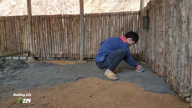 Building The Foundation Of The House To Build A Sewer. Building Life, Episode 229