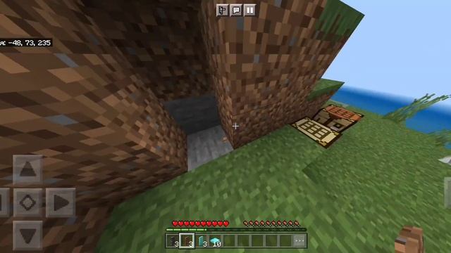 Топ 3 мода для выживания в Майнкрафт пе 1.19! Мод на вертикальные полублоки! смотреть онлайн