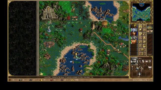 Heroes of might and magic 3, Horn of the Abyss campaign. Campaign 1, mission 3, part 2 смотреть онлайн