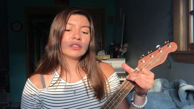I love you- Billie Eilish l Ukulele cover смотреть онлайн