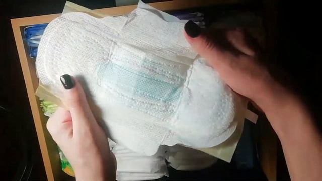 Собираю прокладки на следующие месячные|Лера ☺️♥️ смотреть онлайн