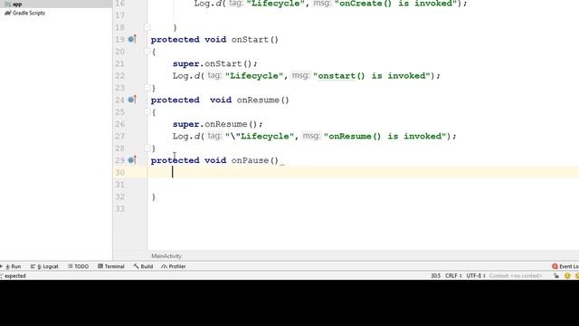 Android Tutorial #2: Activity Lifecycle in Android смотреть онлайн