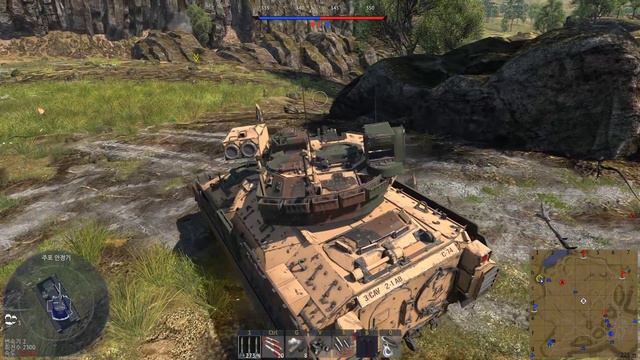 M3A3 브래들리 - 워썬더 (War Thunder) смотреть онлайн