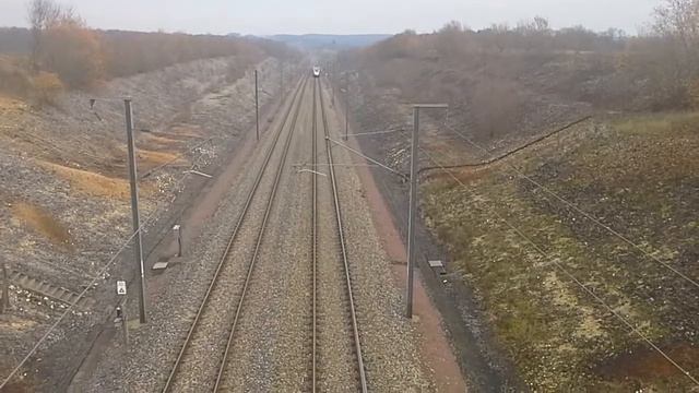 Скоростной поезд во Франции смотреть онлайн