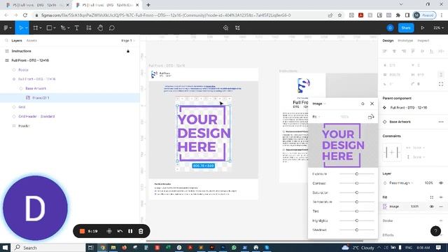 How To Upload Artwork on Print Simple Using Figma with Canadian Custom Apparel смотреть онлайн