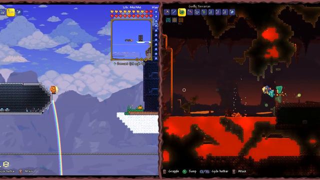 Terraria Modded Co Op Adventure #33 ► I Love Rainbows! смотреть онлайн