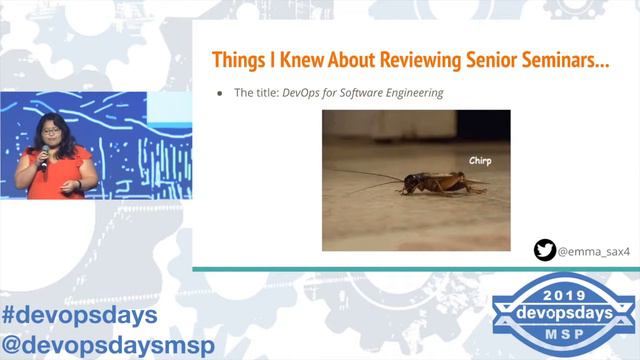 devopsdays Minneapolis 2019 - Emma Sax - What We Learn from Reviewing Others’ Work смотреть онлайн