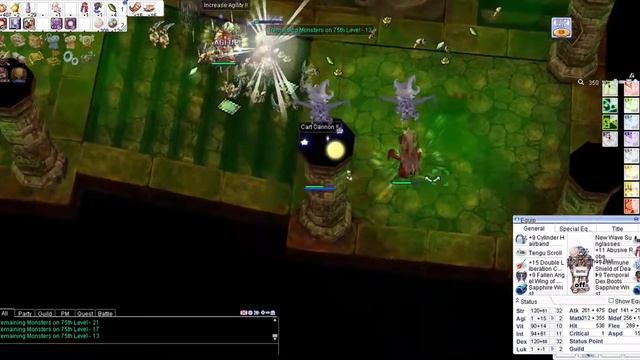 iRO Endless Tower [Chaos] - 2 Dark Illusion Cards dropped infront of Baphomet! смотреть онлайн