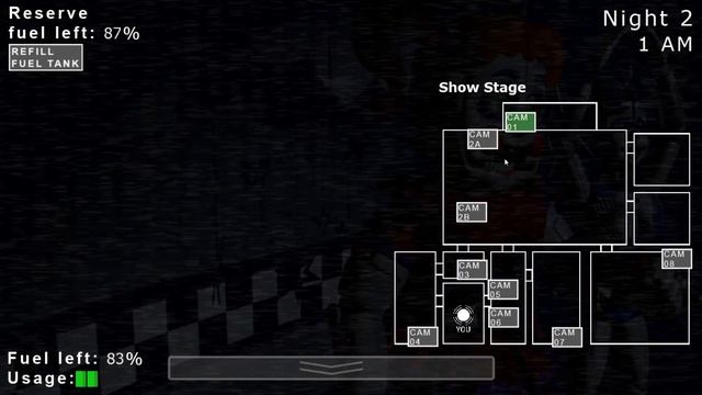 Funtime Foxy Jumpscare ?! | Circus Baby's Diner (FNAF Fan Game)