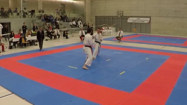 Swiss Karate Shotokan International Championship Kumite Final 2014 смотреть онлайн