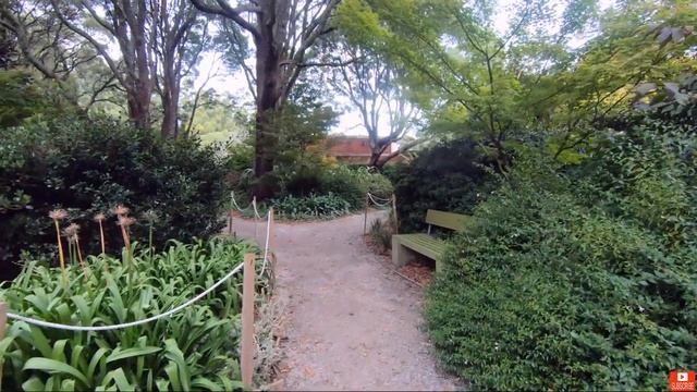Mt Dandenong English Garden Melbourne Australia смотреть онлайн