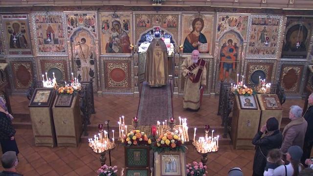 2023.02.12. Неделя о блудном сыне. Собор трех святителей. Часы и Божественная Литургия. смотреть онлайн