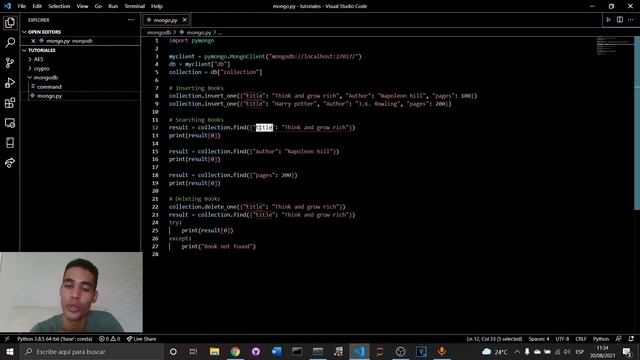 PYTHON COURSE #14 - Using and installing mongodb смотреть онлайн