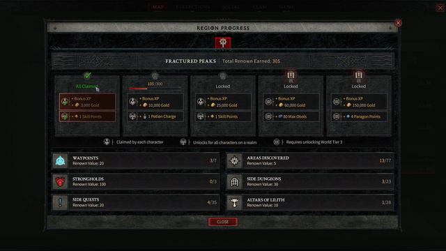 How to claim Renown / Challenge Rewards in Diablo 4 смотреть онлайн