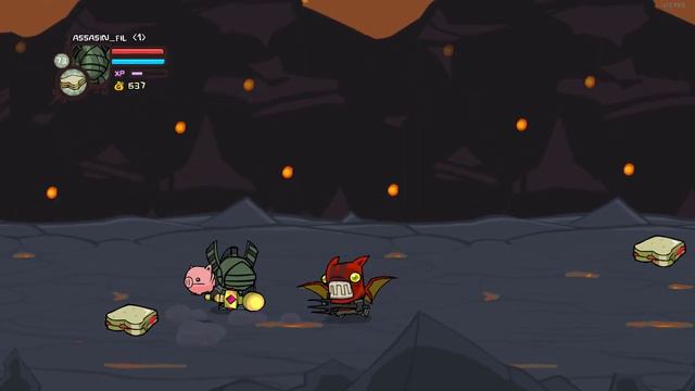 как поднимать уровни в Castle Crashers смотреть онлайн