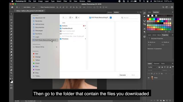 Installation Photoshop Retouching Pack смотреть онлайн
