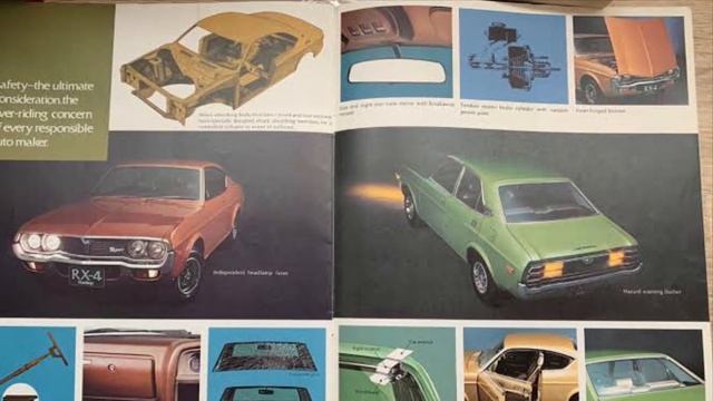 70’car ads Mazda 929/RX4 (magazines and brochures) смотреть онлайн
