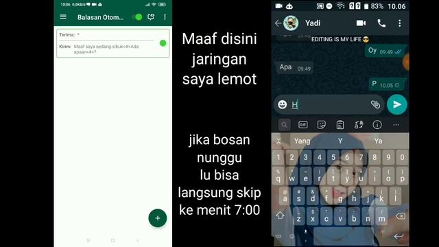 Cara membuat BOT WhatsApp untuk balas chat otomatis смотреть онлайн
