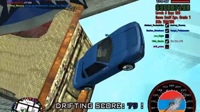 Играем на сервера самп Русский дрифт Сервер смотреть онлайн