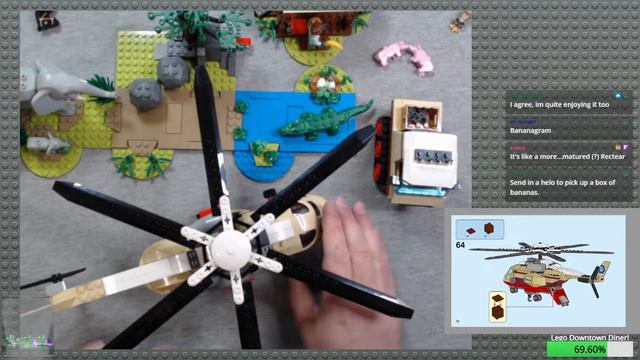 Lego Building — Wildlife Rescue Operation (60302) & Wildlife Rescue Camp (60307) смотреть онлайн