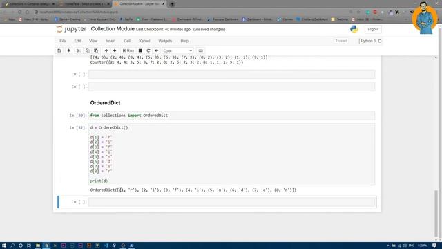 Ordered Dictionary | Python Collection Module 5.0 смотреть онлайн