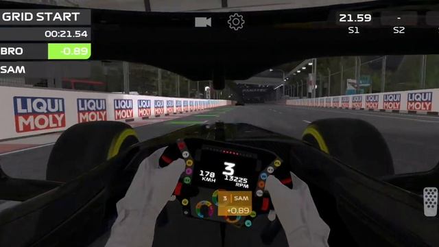 F1 Mobile Racing #5 - Duel - Grid Start - Marina Bay Street Circuit смотреть онлайн