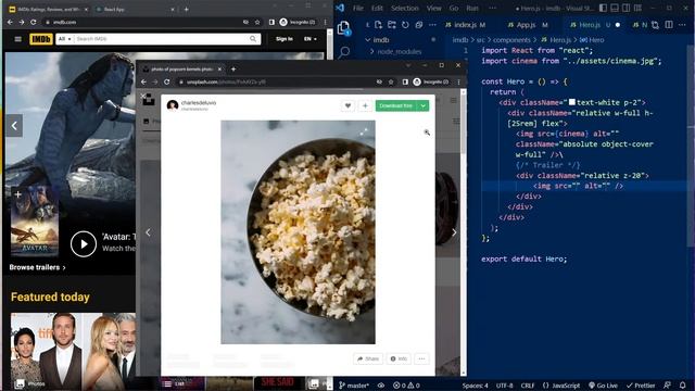 ?Code IMDB 2.0 with REACT.JS! (JS, HTML , CSS) | Coding Crash Course | Tutorial for Beginners смотреть онлайн
