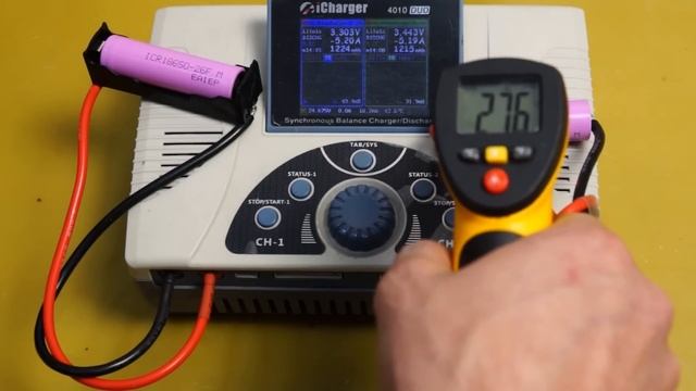 Тесты Li-Ion аккумуляторов EAIEP ICR18650-26F смотреть онлайн