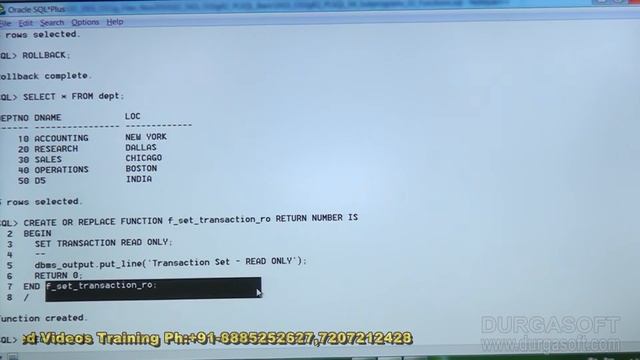 Oracle Tutorial || onlinetraining||PL/SQL|| Subprograms Part - 6 by basha смотреть онлайн