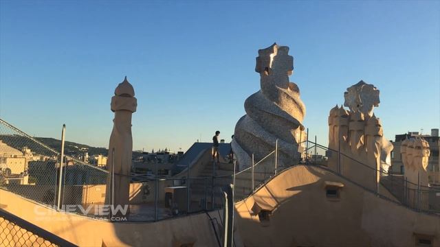 'CASA MILA / LA PEDRERA' 4K - Barcelona, Spain - Antoni Gaudí's Masterpiece / Museum / Tour смотреть онлайн