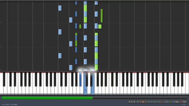 Katyusha (Piano Tutorial Synthesia) смотреть онлайн