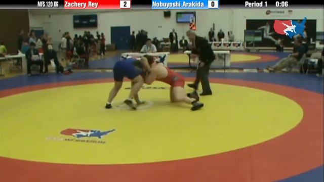 120 KG Round 1 - Zachery Rey LVAC vs Nobuyoshi Arakida JPN смотреть онлайн