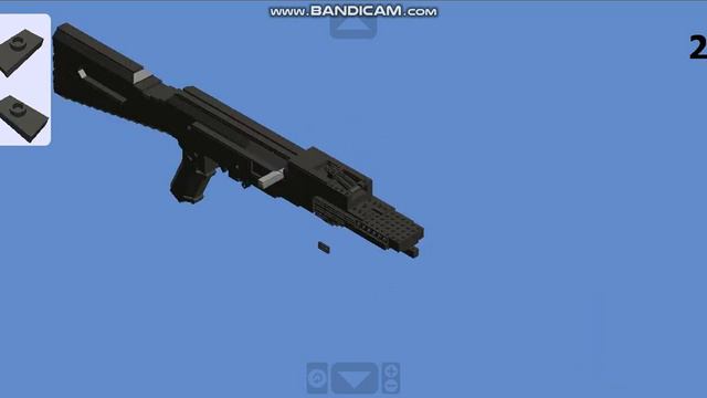 AKM-74 in Lego Digital Designer смотреть онлайн