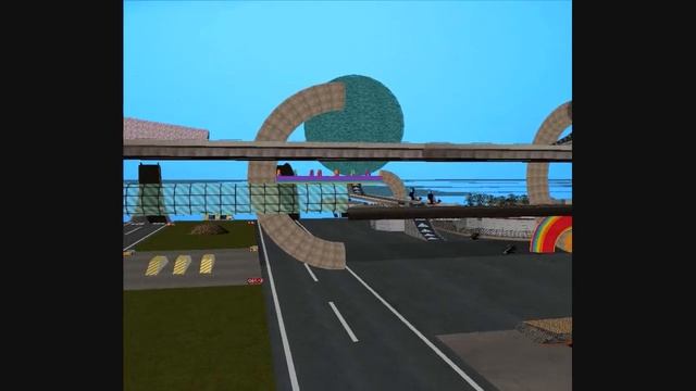 GTA SAMP: Los Santos airport stunt park. смотреть онлайн