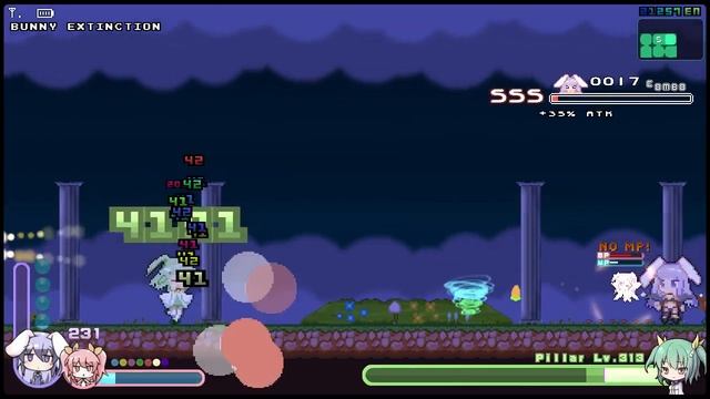 Rabi Ribi Bunny Extinction DLC Boss 2- Pillar (Mild) смотреть онлайн