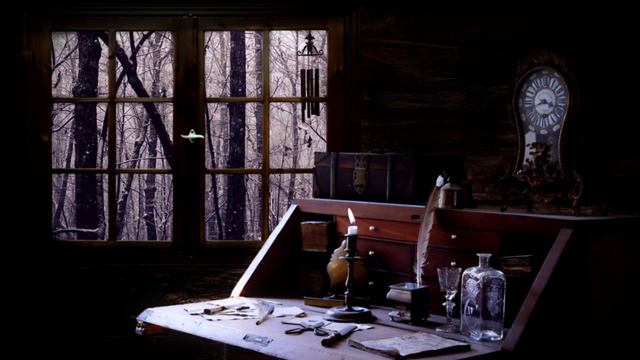 +1| hour Resident Evil 2 Remake Safe Room Theme | Rainy Ambiance for Ultimate Relaxation. смотреть онлайн