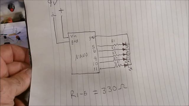 Candle flickering effect with LEDs and arduino for Halloween. смотреть онлайн