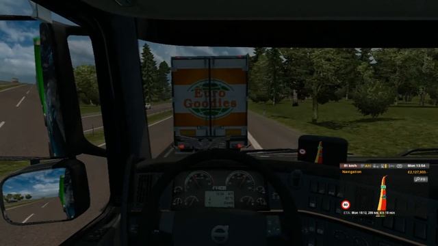 Volvo FH16 Classic Globetrotter | Double Trailer | Euro truck simulator 2 смотреть онлайн