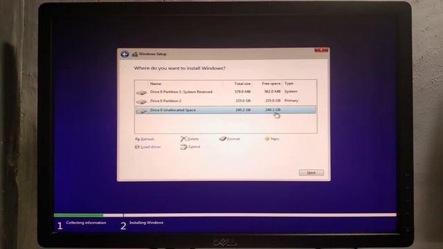 Installing Windows10 - BIOS Setup / Clear Formatting смотреть онлайн
